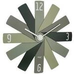 TFA Dostmann 60.3020.04 Quarz Wanduhr 40 cm x 3.7 cm x 40 cm Gr&uuml;n, Oliv, Waldgr&uuml;n