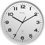 Techno Line WT 8500-2 silber Funk Wanduhr 30 cm x 41 mm Silber