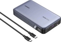 UGREEN 25188, UGREEN 25188 Powerbank 20000 mAh Li-Ion USB-C, USB Grau