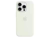 Apple Silicon Case MagSafe Backcover Apple iPhone 15 Pro Blassmint Induktives Laden,