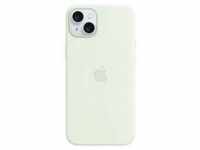 Apple Silicon Case MagSafe Backcover Apple iPhone 15 Plus Blassmint Induktives Laden,