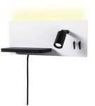 Paulmann Serrra 71103 Wandleuchte 5.5 W LED Wei&szlig; (matt), Schwarz (matt)