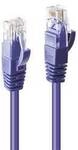 LINDY 48123 RJ45 Patchkabel CAT 6 U/UTP 2.00 m Violett 1 St.