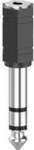 hama 00205194 Audio-Adapter, 3,5-mm-Klinken-Kupplung - 6,3-mm-Klinken-Stecker, Stereo