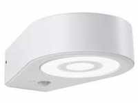 Paulmann Silma 94867 LED-Außenwandleuchte mit Bewegungsmelder LED 5.5 W Weiß