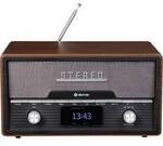 Denver MDA-525DW DARK WOOD Tischradio DAB+, UKW Holz-Braun (seidenmatt) 111161100150