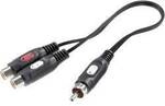 SpeaKa Professional SP-7869820 Cinch Audio Y-Adapter [1x Cinch-Stecker - 2x