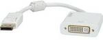 ROLINE 4K DisplayPort-DVI Adapter, DP Stecker-DVI Buchse 12.03.3136