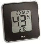 TFA DOSTMANN 30.5021.01, TFA Dostmann Style Thermo-/Hygrometer Schwarz 30.5021.01