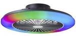 Brilliant G60020/06 Salerno LED-Deckenleuchte mit Ventilator LED-Modul 40 W Schwarz