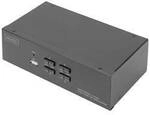 Digitus DS-12882 4 Port KVM-Umschalter DisplayPort&reg; Tastatur, USB 1920 x 1080 Pixel,