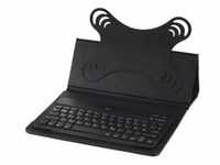 hama 00125131 Bluetooth®-Tastatur mit Tablet-Tasche KEY4ALL X3100, Schwarz, QWERTZ