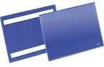 Durable 179507 Etikettentasche, selbstklebend Dunkelblau (B x H) 223 mm x 163 mm DIN