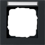 GIRA 109109, GIRA Abdeckrahmen Schwarz 109109 1 St.