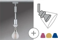 PAULMANN 96969, Paulmann Deco Pendel Pendelleuchte URail E14 Chrom (matt)