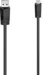 hama 00200605 Mini-USB-Kabel, USB 2.0, 480 Mbit/s, 0,75 m