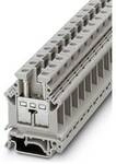 Phoenix Contact 3006043 Durchgangsreihenklemme 12.2 mm Schrauben Grau 50 St.