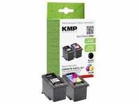KMP Druckerpatrone ersetzt Canon PG-540, CL-541 Kompatibel Kombi-Pack Schwarz, Cyan,