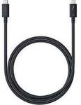 Satechi Thunderbolt&trade;-Kabel Thunderbolt&trade; 4 USB-C&reg; 1.00 m Schwarz, Silber