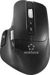 RENKFORCE RF-5874358, Renkforce RF-OBTM-500 Ergonomische Maus Kabellos Optisch