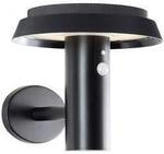 Brilliant Alvero G40430/06 Solar-Au&szlig;enwandleuchte mit Bewegungsmelder LED 4 W