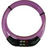 Security Plus CSL80Pink Kabelschloss Pink Zahlenschloss mit Symbolen
