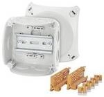 Hensel 62000232 Abzweigkasten (L x B x H) 104 x 104 x 70 mm Grau IP66 5 St.