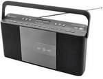 soundmaster RCD1870SW CD-Radio DAB+, UKW AUX, CD, DAB+, MP3, UKW Grau, Schwarz