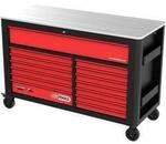 KS Tools 873.7014 Werkstattwagen Stahlblech Herstellerfarbe: Schwarz, Rot