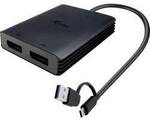 i-tec USB Adapter [1x USB-C&reg;, USB-A - 2x DisplayPort] I-TEC USB-A/USB-C Dual 4K DP