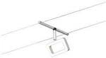 Paulmann WS DC Frame Niedervolt-Seilsystem-Leuchte LED Chrom (matt), Chrom 94482