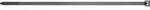 Fischer 69370 UBN Kabelbinder 430 mm 4.80 mm Schwarz UV-stabilisiert 100 St.
