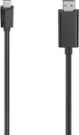 HAMA 00200718, Hama USB-C Adapterkabel USB-C Stecker, HDMI-A Stecker 1.50 m Schwarz