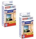tesa COMFORT 55388-00500-01 Fliegengitter (B x H) 130 cm x 150 cm Anthrazit 2 St.