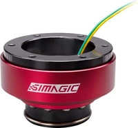 SIMAGIC Quick Release (70mm) Schnellverschluss Schwarz, Rot (S470)