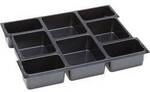 BS SYSTEMS Kleinteileeinsatz L-BOXX&reg; LB 102 B404xT312xH61mm Polystyrol m.8 Mulden