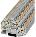 Phoenix Contact 3209604 Doppelstockklemme 5.2 mm Schnellanschluss Grau 50 St.