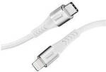 Intenso USB-Kabel USB 2.0 USB-C&reg; Stecker, Apple Lightning Stecker 1.50 m Wei&szlig;