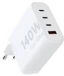 XTORM Ultra Wall USB Ladeger&auml;t 140 W 3x USB-C&reg;, 1x USB-A Quick Charge 3.0 Wei&szlig;