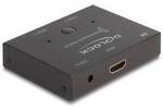 Delock - Video/Audio Splitter/Switch - 2-1, bidirectional, 8K 60 Hz x HDMI 18776