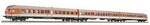 Liliput L133169 H0 3-tlg. Dieseltriebwagen BR 614/914 der DB