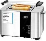 Lebenlang LBL9898 Toaster mit Br&ouml;tchenaufsatz Edelstahl 9925109898