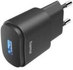 hama 00201644 Ladeger&auml;t, USB-A, 6 W, Schwarz