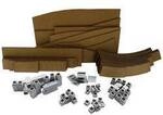 NOCH 53705 N Easy-Track Trassenbausatz (L x B x H) 1990 x 990 x 139 mm