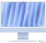 APPLE MWV33D/A, Apple iMac 24 Retina 4.5K (M4, 2024) 61 cm (24 Zoll) Blau 16 GB RAM