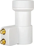 MEGASAT 0401073, MegaSat HD-Profi Twin-LNB Teilnehmer-Anzahl: 2 Feedaufnahme: 40 mm