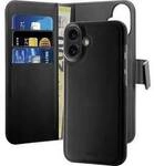 sbs mobile Flip Case Apple iPhone 16 Schwarz Handy Flip Case, Induktives Laden