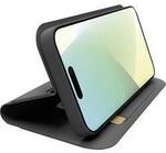 sbs mobile Flip Cover Apple iPhone 16 Schwarz Handy Flip Case, Induktives Laden,