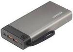 VOLTCRAFT PB-20-PD3.0 Powerbank 20000 mAh USB PD 3.0 LiPo Grau-Schwarz Statusanzeige