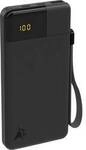 Aqiila Powerbird B10B Powerbank 10000 mAh LiPo USB-A, USB-C&reg; Schwarz